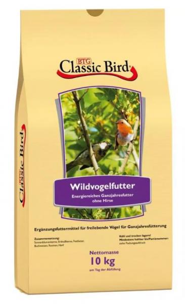 10kg Classic Bird Wildvogelfutter ohne Hirse